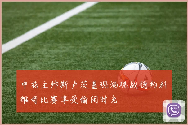 申花主帅斯卢茨基现场观战德约科维奇比赛享受偷闲时光